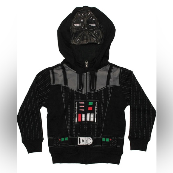 Star Wars Other - Darth Vader Hoodie. Partial Mesh in Hoodie, has Cape Attached on Back.
